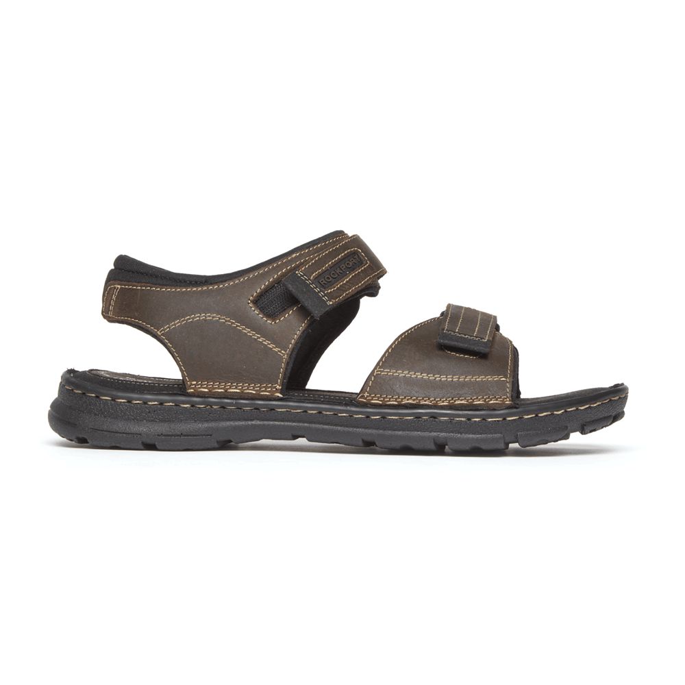 Sandale Barbati Rockport Darwyn Quarter-Strap Maro - Romania 2948-BCPXK